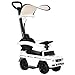 homcom Macchina a Spinta per Bambini, Macchina Giocattolo Cavalcabile, Passeggino con Tettuccio Mercedes-Benz G350 Bianco