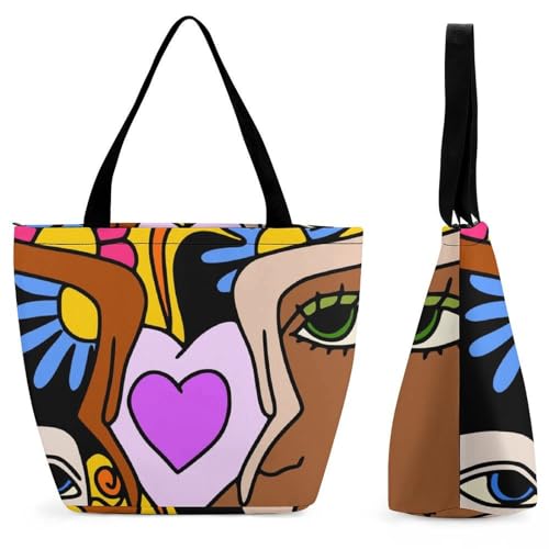 Sac à bandoulière femme grand volume pour shopping et grand voyage