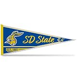 Rico Industries NCAA South Dakota State Jackrabbits Classic 12" x 30" Felt Wall Décor Pennant - Great for Home/Bed Room/Man Cave Décor