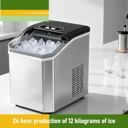 Fabricadora de hielo portátil Goshyda para cocina 110V miniatura 3