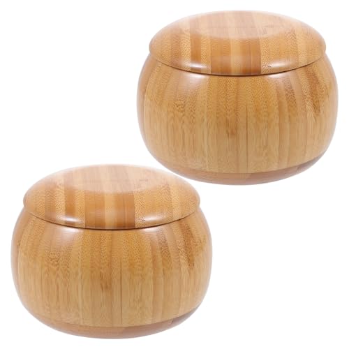 Boîte de rangement bambou pour échecs légère contre la perte des pièces