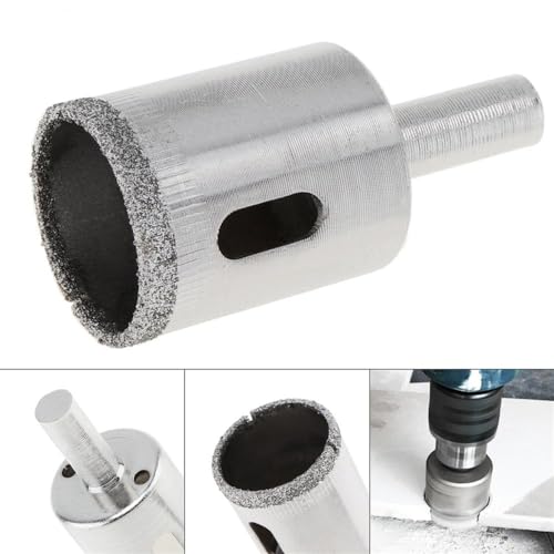Brocas diamantadas para vidrio de 6 a 25 mm kit miniatura 6