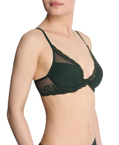 Image of Natori Women Feathers Lace Plunge T-Shirt Bra