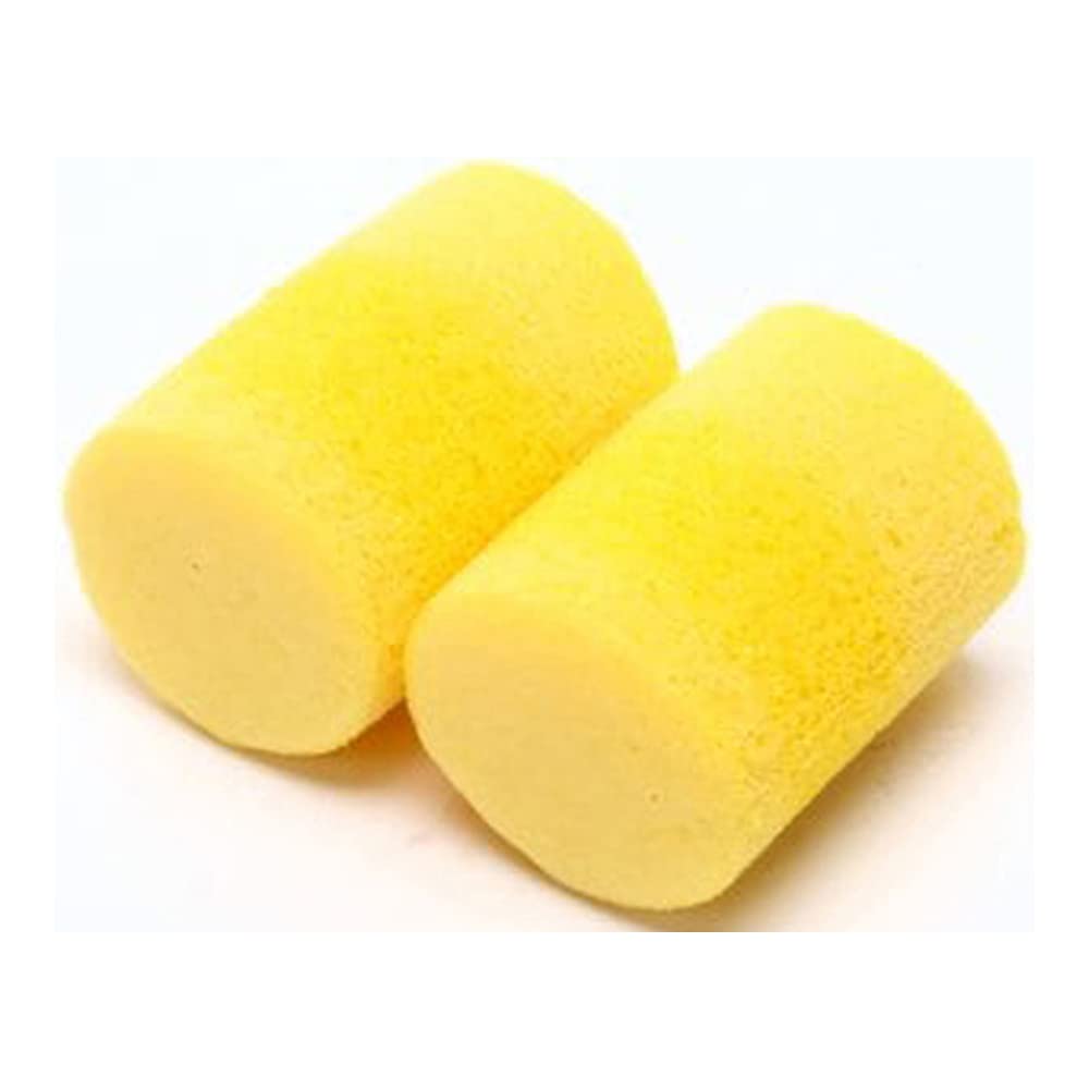 3M 312-1201 E-A-R Tapones para los oídos clásicos sin cable, bolsa de poliéster, amarillo (paquete de 200)
