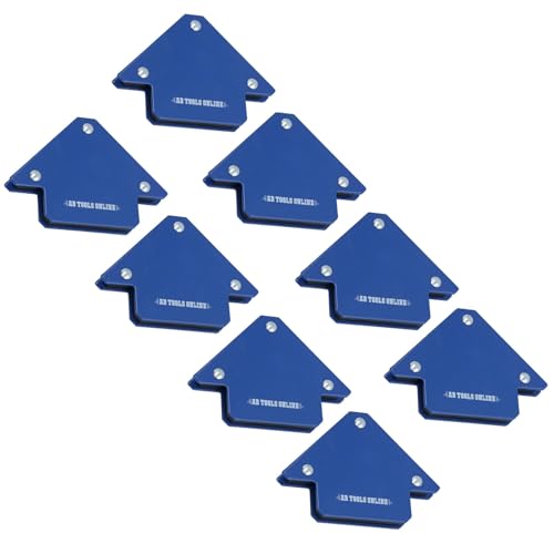 8PK 25lb Small Welding Magnet Right Angle Square Holder Soldering Durable