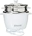 OYAMA Stainless 16-Cup (Cooked) (8-Cup UNCOOKED) Rice Cooker, Stainless Steel Inner Pot, Stainless Steamer Tray (CNS-A15U)