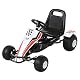 Tretauto HOMCOM Go Kart für Kinder mit Pedalbremsen