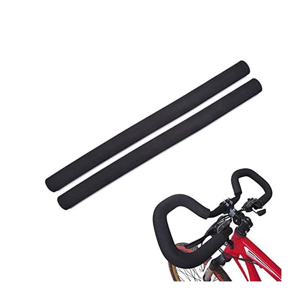 Semine 2 Stücke Fahrrad Radfahren Skidproof Lenker Schwamm Abdeckung Weichschaum Matte Lenkergriffe 22,2mm – Bild 3
