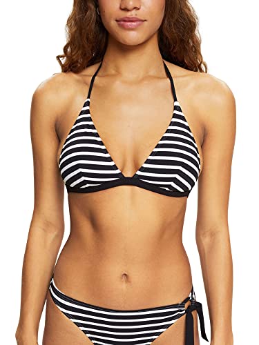 ESPRIT Damen Hamptons Beach Ay Rcs Pad.haltern Bikini, Black 38/75 A EU