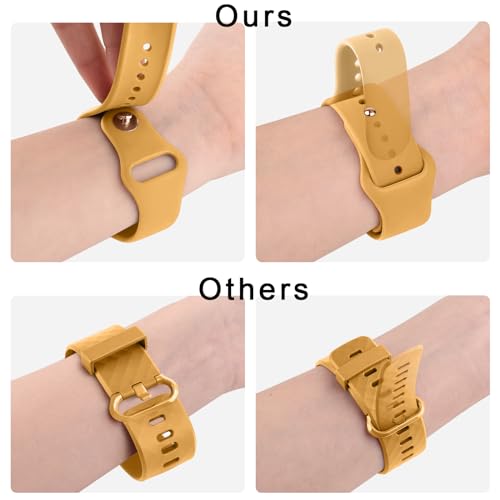 Image of Tobfit Straps for Amazfit Bip /Bip 3 /Bip 3 Pro /Bip /Bip U /Bip U Pro Watch Strap, 20mm Silicone Breathable Replacement Strap for Amazfit GTR 42mm / GTS 2 Mini /2 /2e /3 /4 /4 Mini