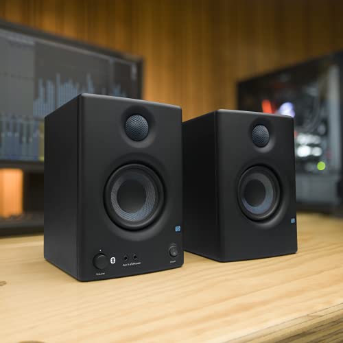 Audio-Technica AT-LP60X Tourne-Disque avec Transmission par Courroie Noir & PreSonus Eris E3.5 BT, 3,5″, 2 Voies, Haute Définition Multimédia Moniteurs de Studio avec Bluetooth (Paire) - Les Beatles, Paul McCartney, John Lennon, RIngo Starr, George Harrison Audio-Technica AT-LP60X Tourne-Disque avec Transmission par Courroie Noir & PreSonus Eris E3.5 BT, 3,5", 2 Voies, Haute Définition Multimédia Moniteurs de Studio avec Bluetooth (Paire) – Image 8