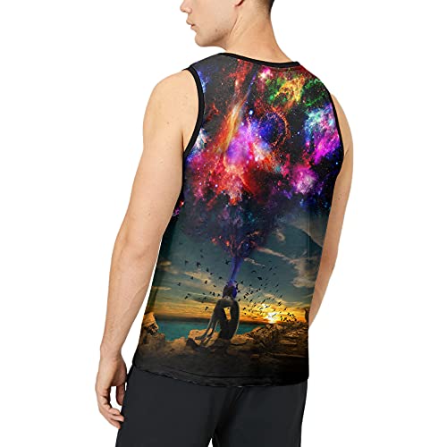 LAIDIPAS Men's 3D Tank Tops Summer Casual Novelty Sleeveless Shirt Unisex Colorful Graphics Top Tees Shirt4