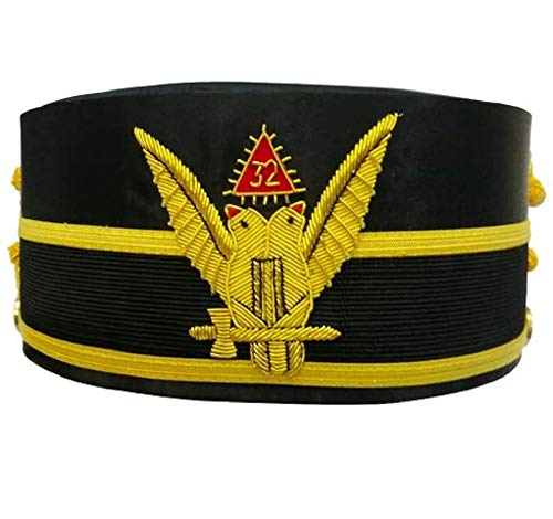 Scottish Rite Broderie Main Casquette Ajustable Finition Bullion