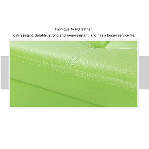 Rangement DVD encombrants et tabouret de rangement ottoman vert - 5