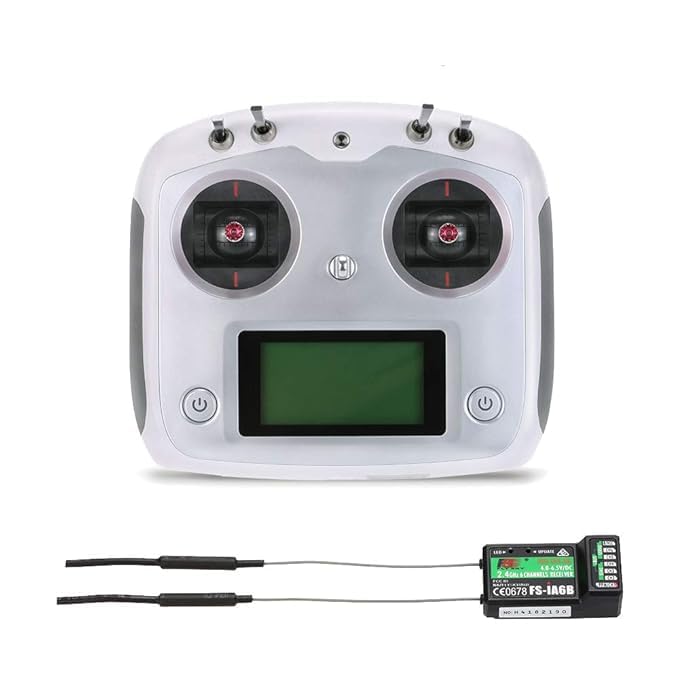 Image of KITSONIX DIY FPV Racing Drone Kit with SpeedyBee F405 Mini Flight Controller, 35A ESC Stack, SpeedyBee VTX, RunCam Phoenix FPV Camera, Q250 Carbon Fiber Frame, 2204 2300KV Brushless Motors, FS-i6S Transmitter & 5.8GHz OTG Video Receiver (Analog FPV)