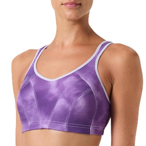 Champion Shock Absorber S4490-Active Multi Sport Bra Sujetado de Entrenamiento, Morado (VL022), 100C para Mujer