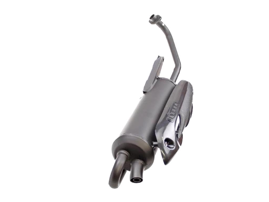 Auspuff passend für Sym Mio 50, Peugeot Tweet, Speedfight 3 & 4, Vivacity 50ccm 4-Takt | Hochwertiger Ersatzauspuff mit optimalem Sound passend für 50ccm 4-Takt Roller