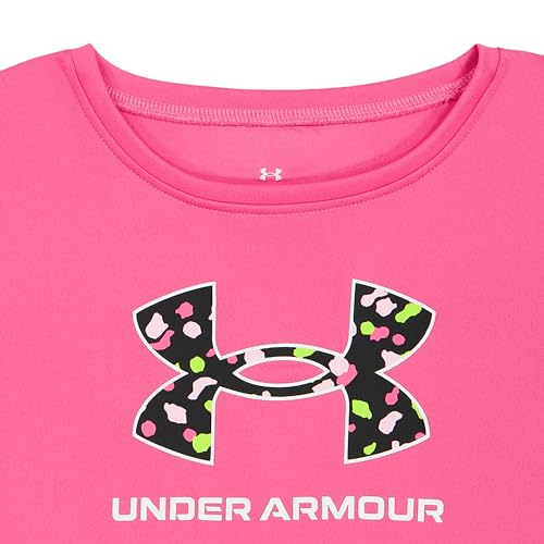 Image of Under Armour Girls' 2-piece Long Sleeve Tee and Leggings Set, Soft & Comfortable