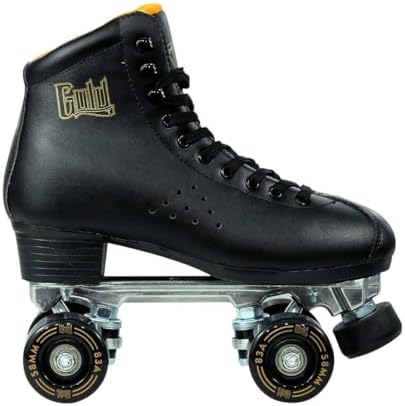 Patins Quad Traxart Gold Preto - 58mm x 32mm ABEC-9