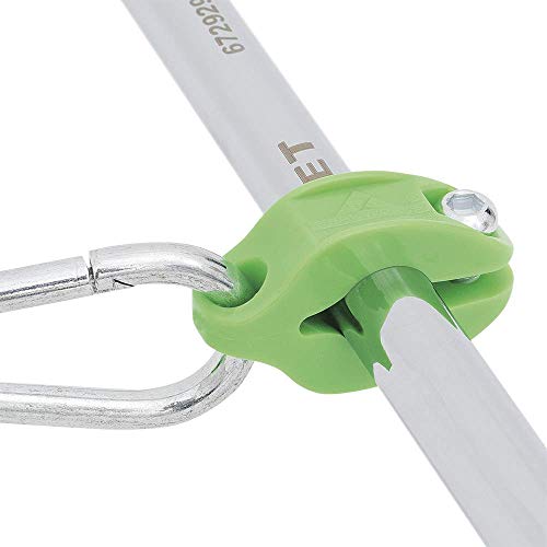 Image of Peakworks Tool Tethering System, 5 /8 inch Round Clamp, HDPE, Green, V8561201