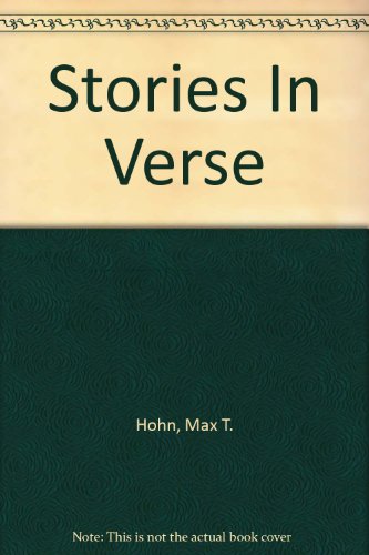 Stories In Verse B000H3XZTS Book Cover