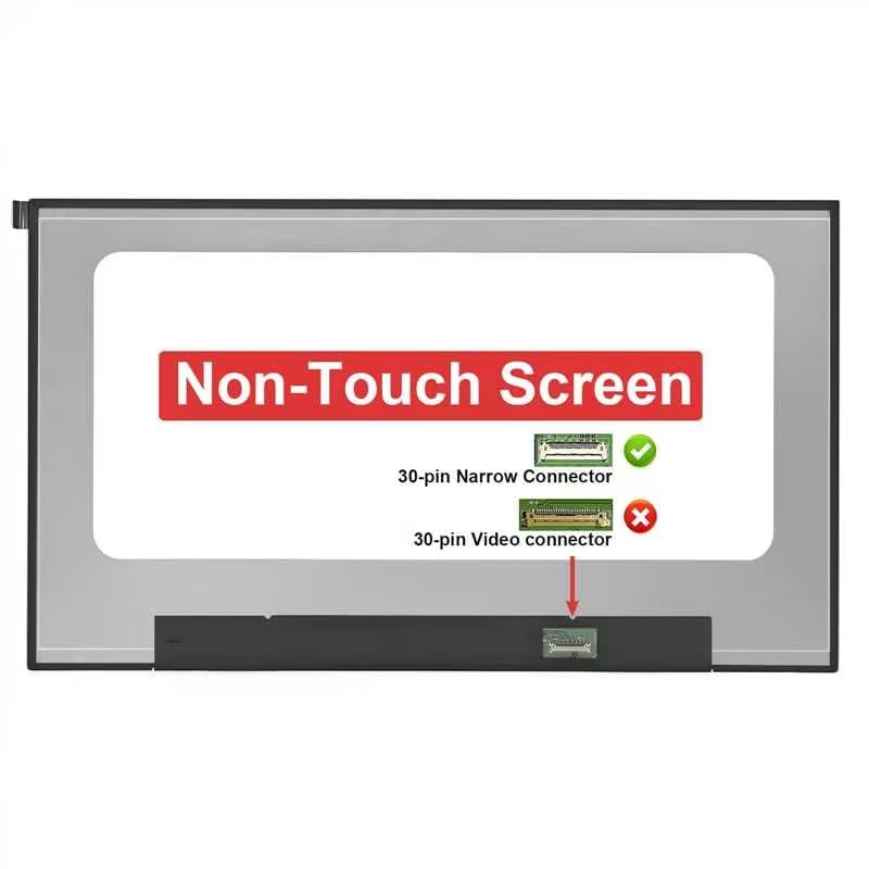 Image of 15.6 inch Screen Replacement N156HCE-G72 NV156FHM-N4W NV156FHM-N6B LP156WFE-SPF1 B156HAN02.9 for Dell Precision 15 3560 3561 LCD Display Panel 30 Pins Narrow Connector (FHD 1920x1080 Non-Touch)