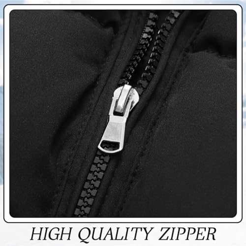 Kids Girls Winter Fleece Lined Puffer Jackets Fur Collar Hooded Parka Snow Coats4