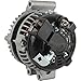New 120 Amp, 12 Volt Alternator Compatible With/Replacement For Acura ILX 2.4L 2354cc 2013 2014 2015 31100-RX0-A01, 31100-RX0-A01RM, 104210-1530 2.579in Pulley OD, 7 Pulley Grooves