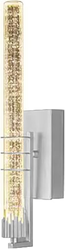 Miniatura 7 de Apliques de pared de columna de burbujas de cristal, modernos accesorios de pared de lujo, lámpara de pared cromada para interiores, iluminación de