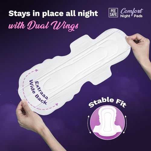 Image of Pee Safe Comfort Night Pads XXXXL 2 Pads - 405mm | 76% Longer