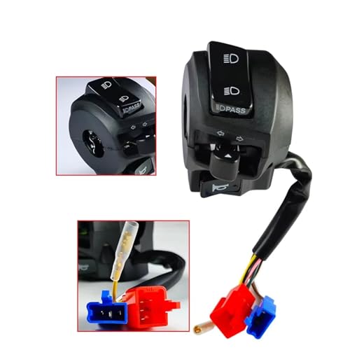 Commutateur de guidon de moto pour Yamaha Wave - Commande électrique de remplacement - 3