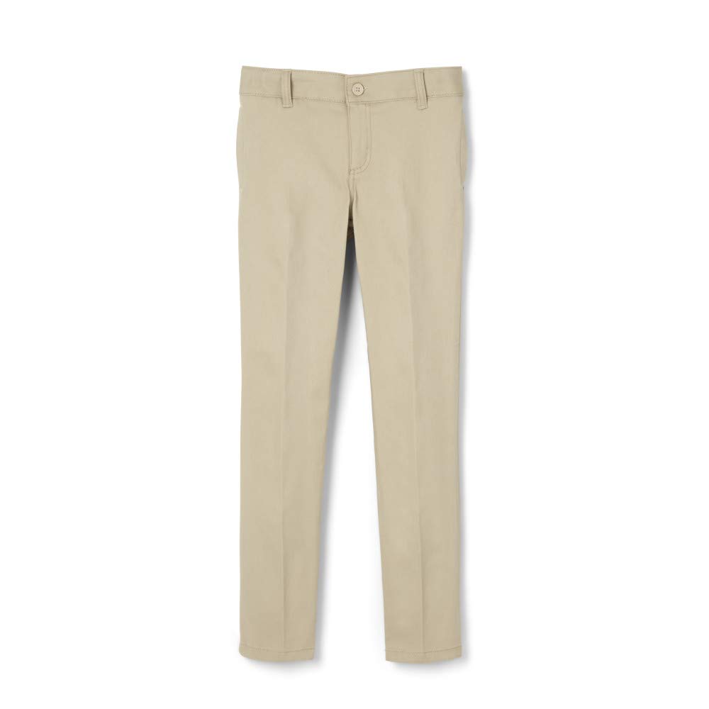 French ToastGirls' Slim Fit Stretch Twill Pant