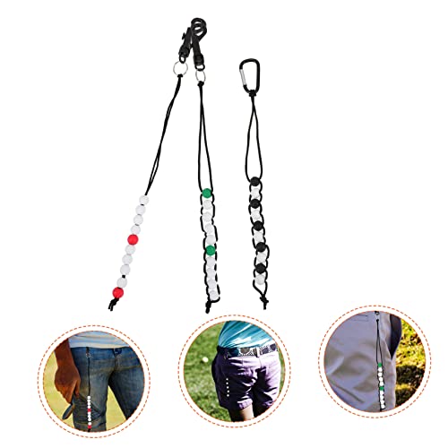 BESPORTBLE Contador de Golpes para Golf, 6 piezas, Cuentas Marcadoras de Puntuación, Cadenas para Marcación, Fácil de Usar miniatura 5