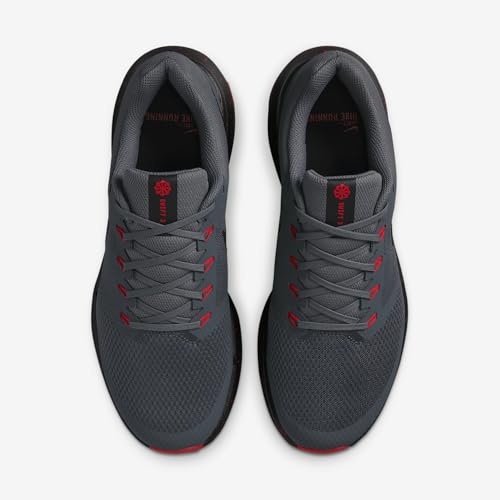 Nike Run Swift 3 Men's Road Running Shoes (IB3972-021, Dark Grey/University Red/Black)4