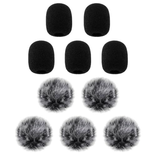 Bonnette fourrure micro cravate lavalier pour réussir vos interviews en extérieur - 2