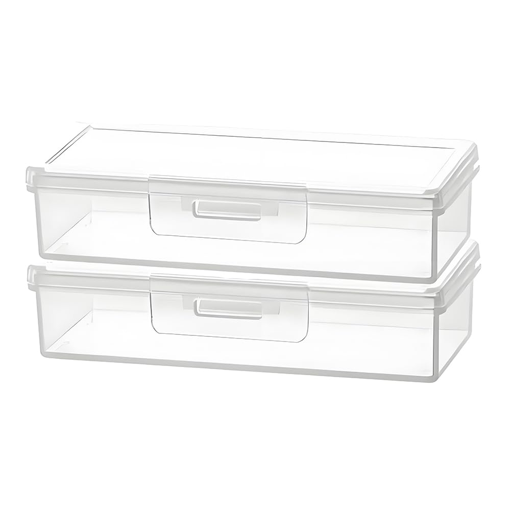 SwirlColor Dispensador de algodones para viajes, soporte de hisopo de algodón caja de bastoncillos de algodón portátiles caja transparente con tapa para hisopos de algodón (2)