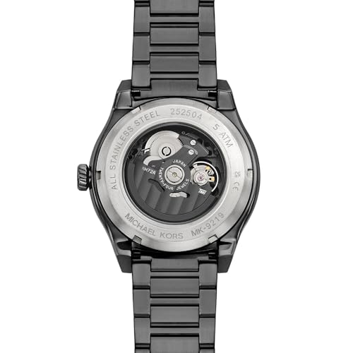Image of Michael Kors Panorama Metallic Automatic Stainless Steel Watch MK9219