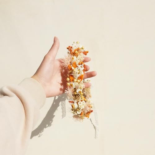Corona seca de flores para boda (talla niño) miniatura 6
