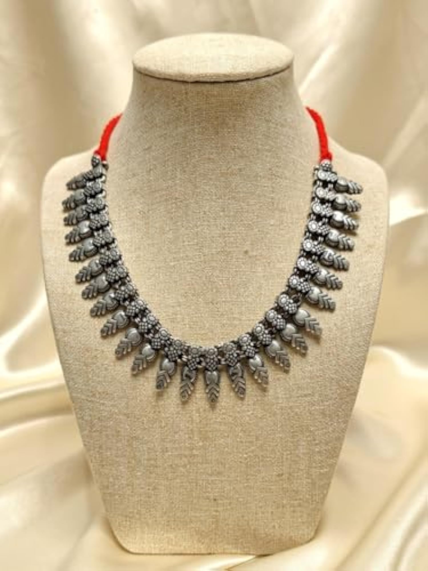 Red Thread Necklace for Women