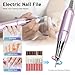 5-in-1 Nail Dust Collector, Electric Nail Drill Machine, 96W UV/LED Nail Lamp Dryer, 30000rpm, 360° LED Desk Light & Hand Cushion, All-in-One Salon & Home Gel Polish Kit