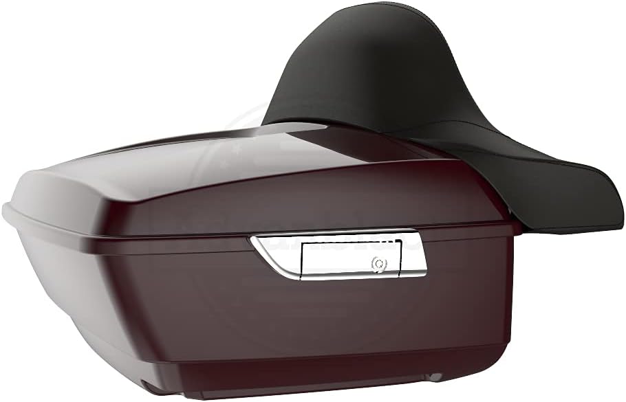 Amazon Com Us Stock Advanblack King Tour Pack Fit For Harley Touring Road King Special Street Glide Special Road Glide Special 14 21 Billiard Burgundy Automotive