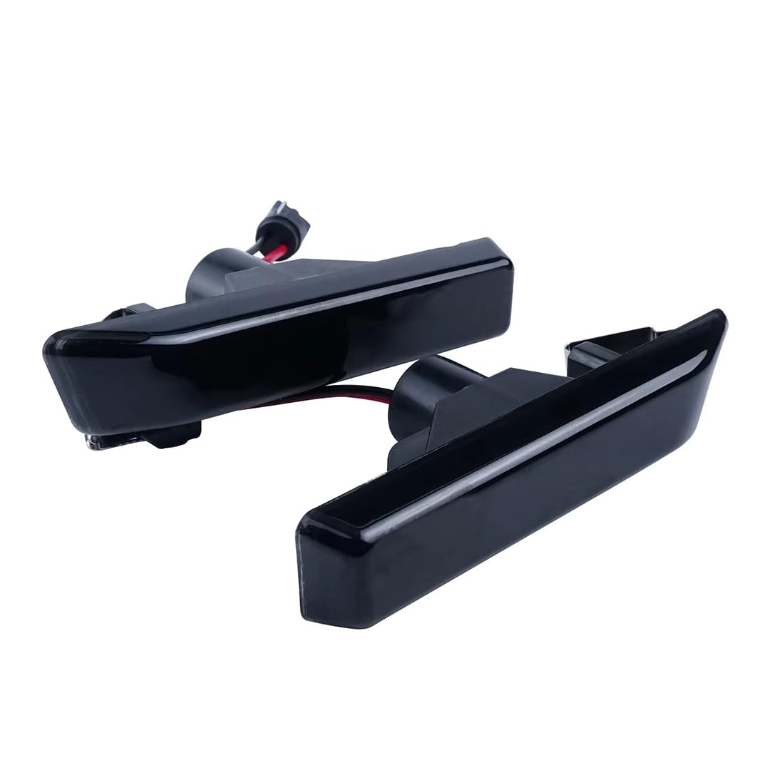 Rufutle Side Marker Lights for BMW 3 Series E36 X5 E53, 2pcs Dynamic Side Marker Repeater Lamp
