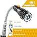 LOCONHA Magnetic Pickup Tool with LED Lights, Telescoping Magnet Flashlight, Cool Gadget Birthday Gifts Christmas Day Gifts for Men, Handyman, Husband, Boyfriend, Him, Father, Dad (1 Pack)