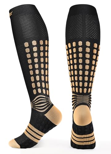 NEENCA Copper Compression Socks, Medical Graduated...
