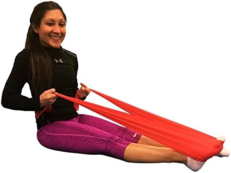 Neverland Fitness Professional Latex Resistance Bands. Great for Physical Therapy, Pilates, Strengthening, Yoga, Muscle Toning and Sculpting. - Set of 4, Carry Bag Included.