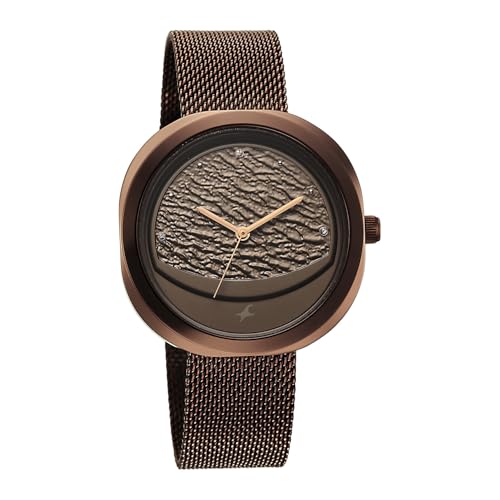 Image of Fastrack Gelato Quartz Analog Mesh Strap Watch for Girls