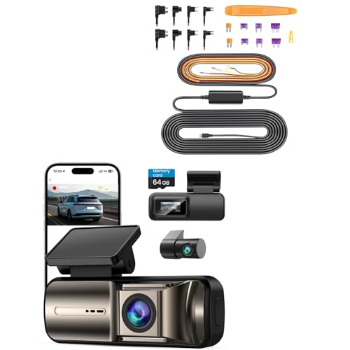 Dashcam voiture avant arrière 4K idéale pour protéger vos trajets en famille