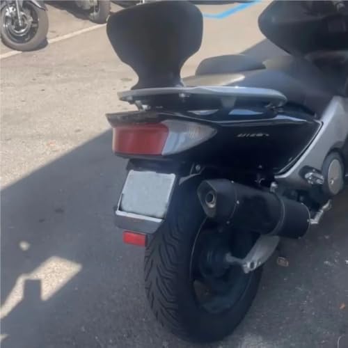 Support de plaque d'immatriculation moto T-Max 500 anti-vibration avec feu - 3
