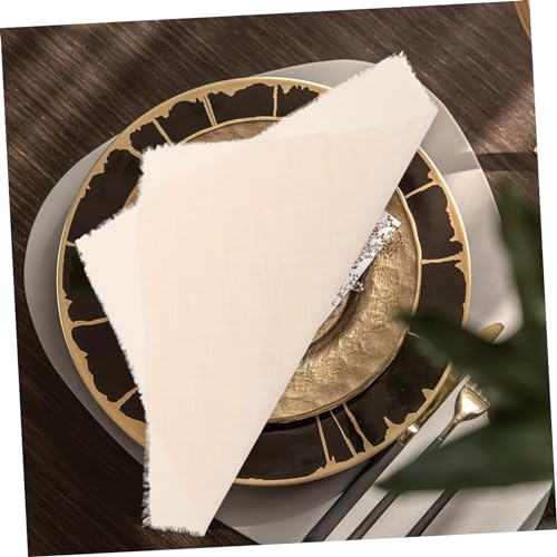 Serviettes de table mariage en polyester lavables et infroissables - 3