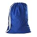 Nylon Laundry Bag with Shoulder Strap, Royal Blue - 30" X 40" - Commercial Grade 100% Nylon, Designed for Heavy Duty Use, College Laundry Bags, Laundromat and Household Storage - Made in the USA